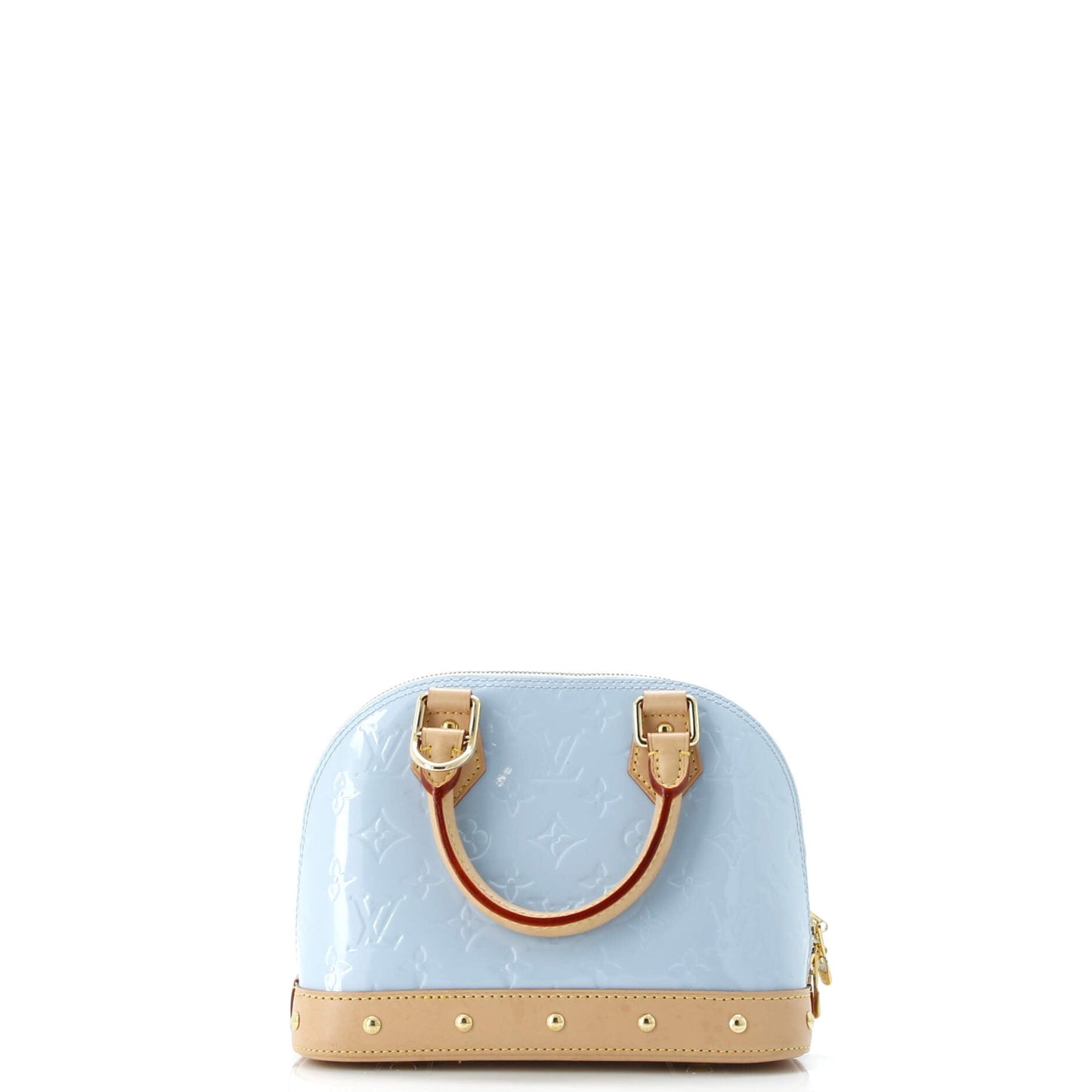 Alma Charm Chain Handbag Monogram Vernis BB