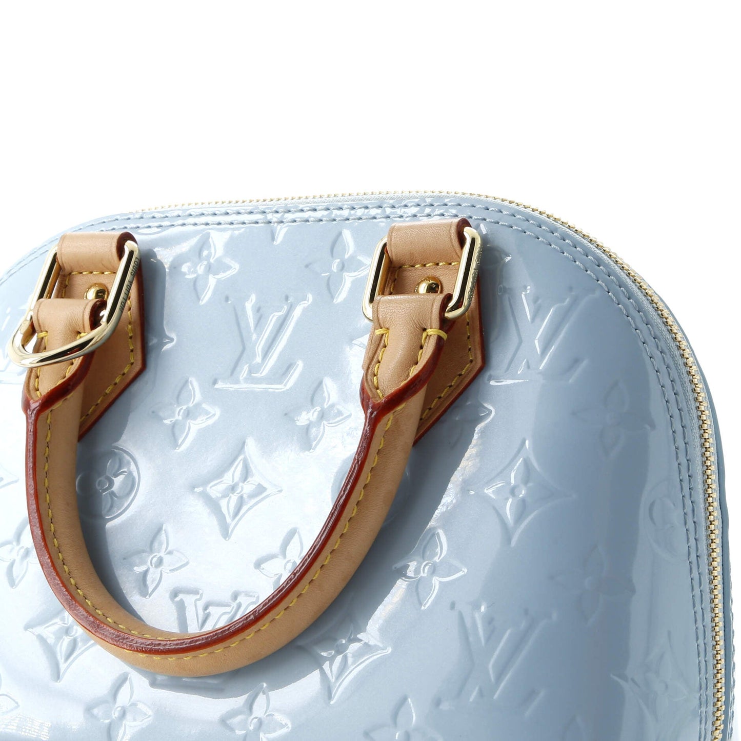 Alma Charm Chain Handbag Monogram Vernis BB