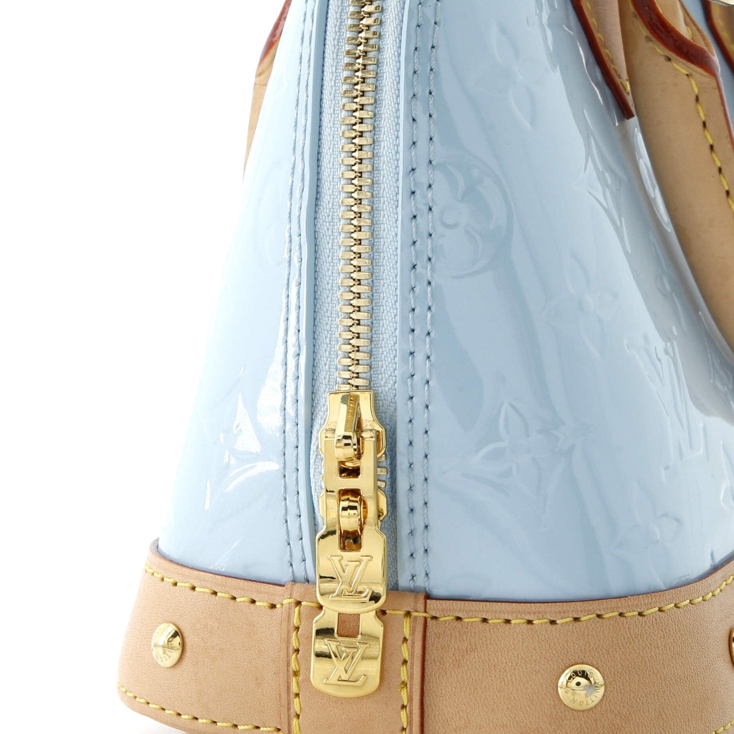 Alma Charm Chain Handbag Monogram Vernis BB