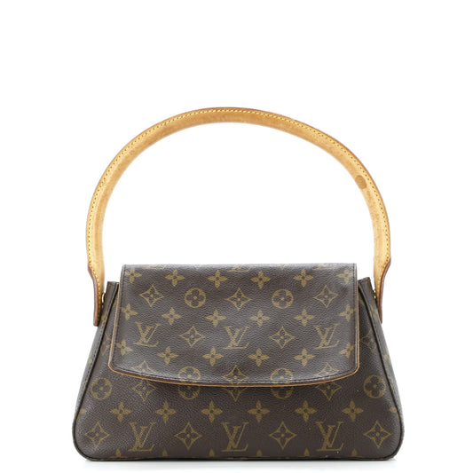 Looping Handbag Monogram Canvas Mini