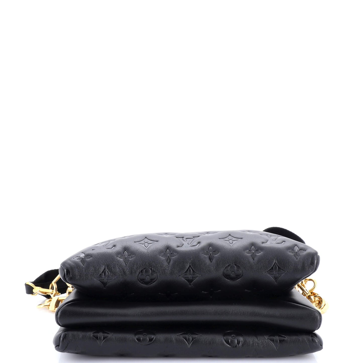 Coussin Bag Monogram Embossed Lambskin PM