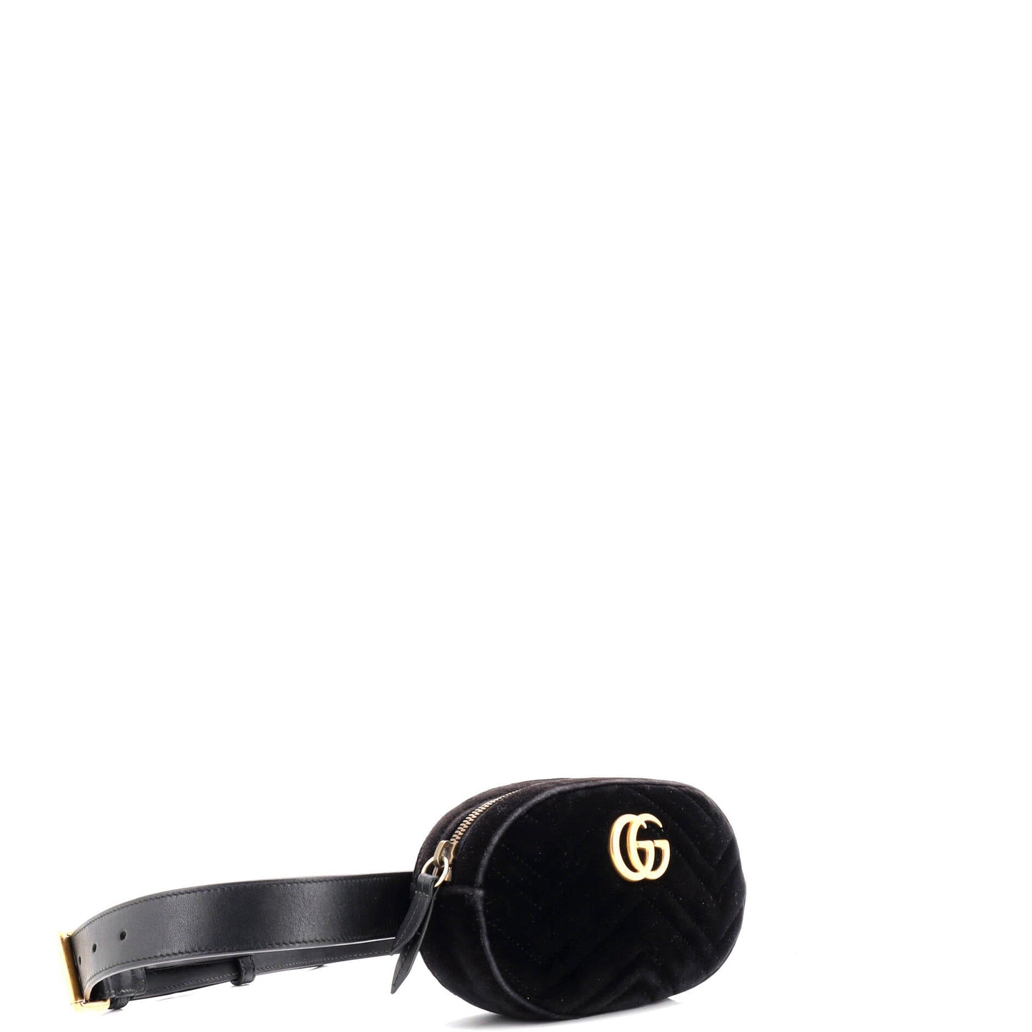 GG Marmont Belt Bag Matelasse Velvet