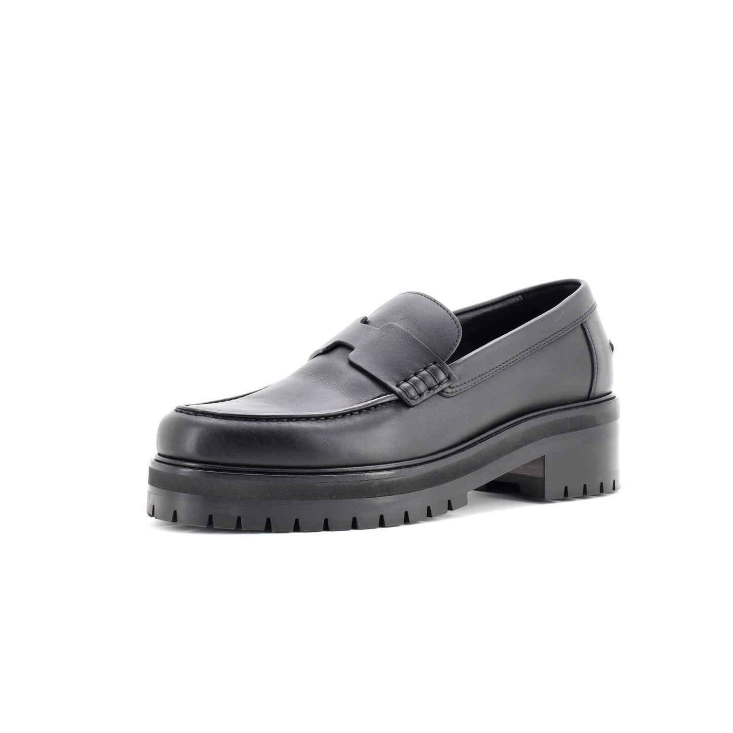Women's Hitch Platform Loafers Leather