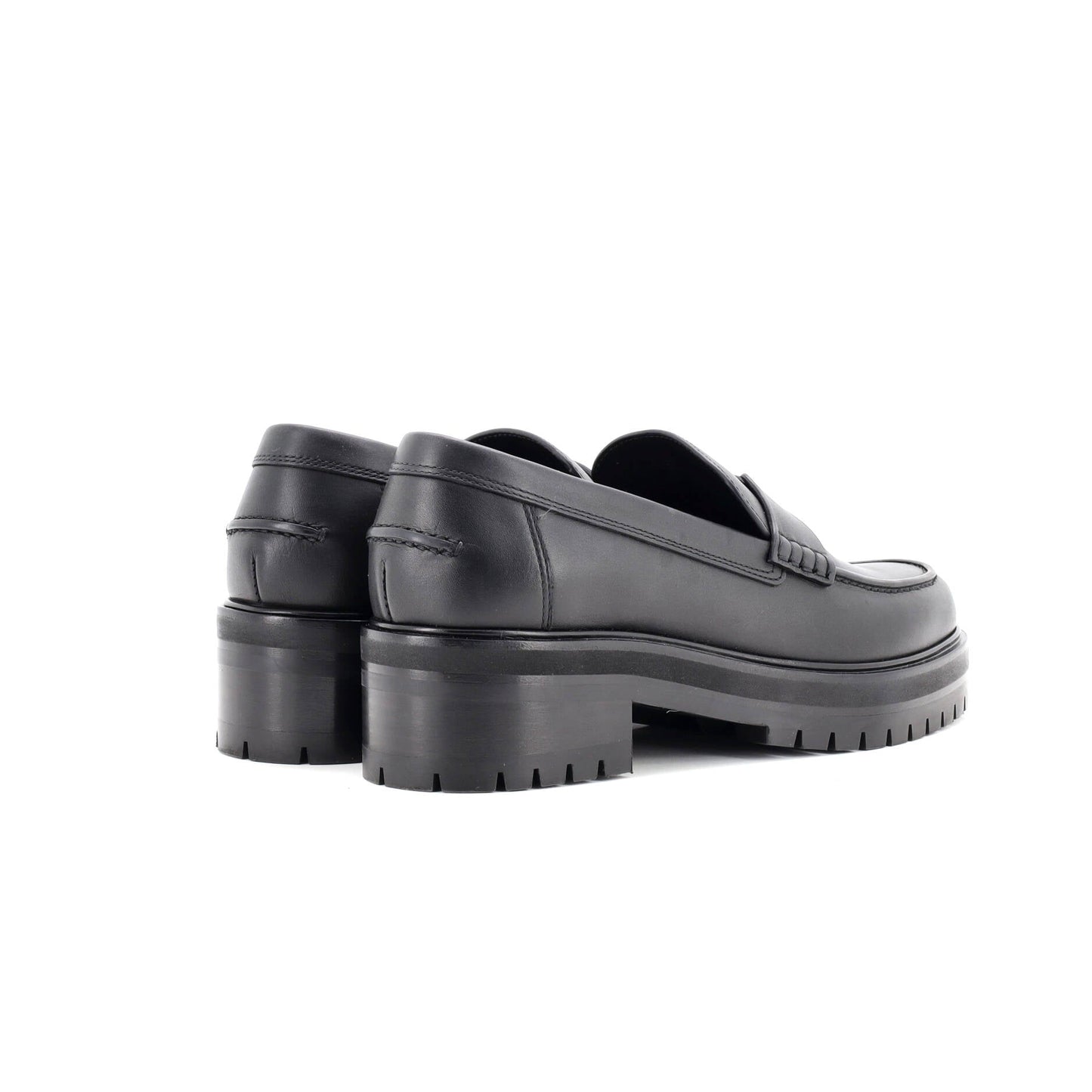 Women's Hitch Platform Loafers Leather
