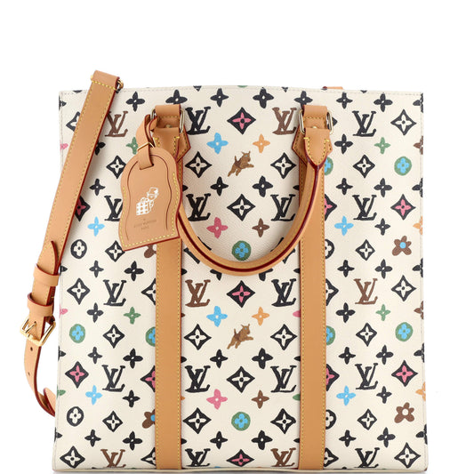 Sac Plat Bag Tyler the Creator Multicolor Monogram Craggy Canvas