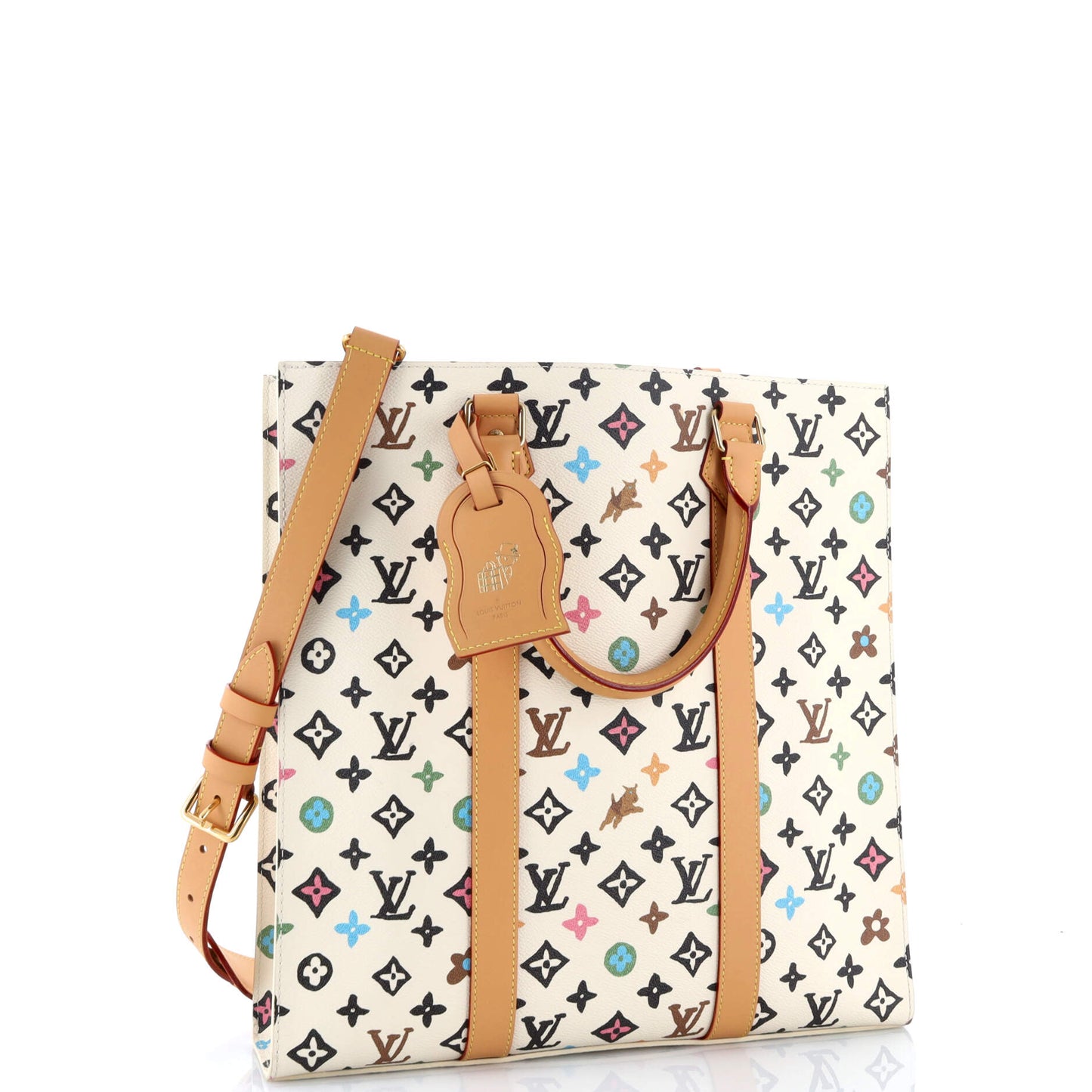 Sac Plat Bag Tyler the Creator Multicolor Monogram Craggy Canvas