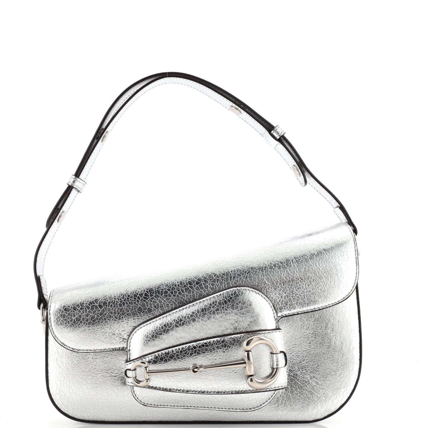 Horsebit 1955 Asymmetric Shoulder Bag Leather Small