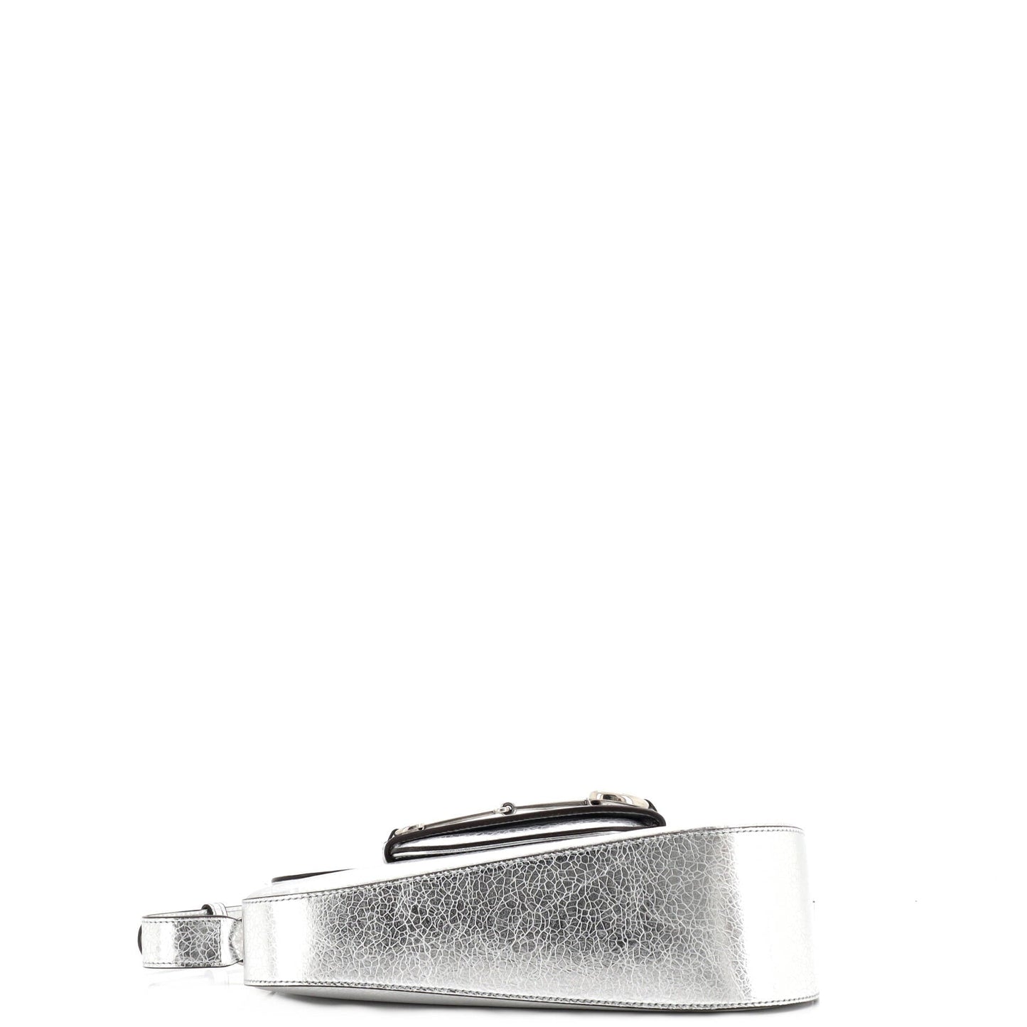 Horsebit 1955 Asymmetric Shoulder Bag Leather Small