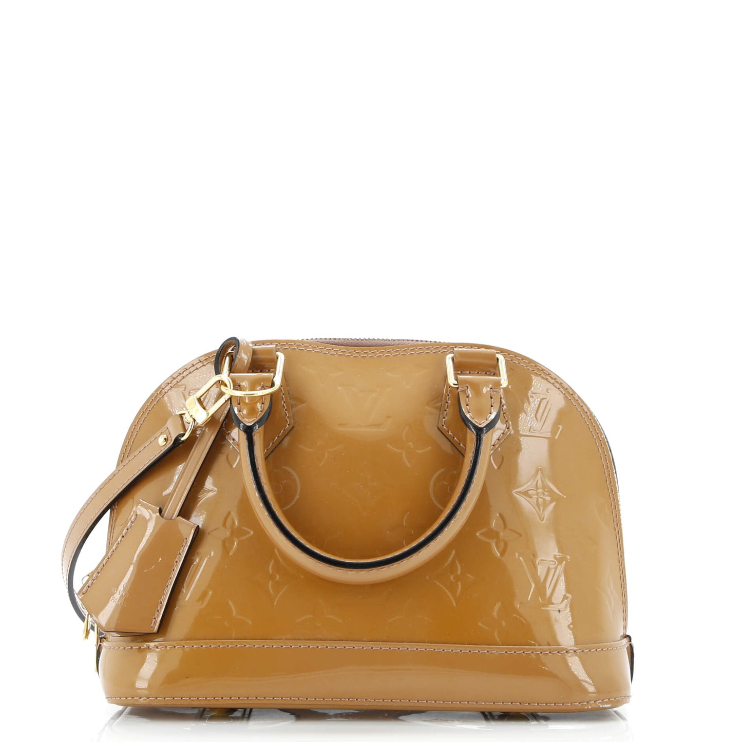 Alma Handbag Monogram Vernis BB