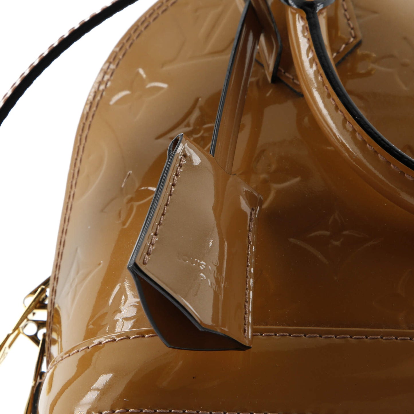 Alma Handbag Monogram Vernis BB