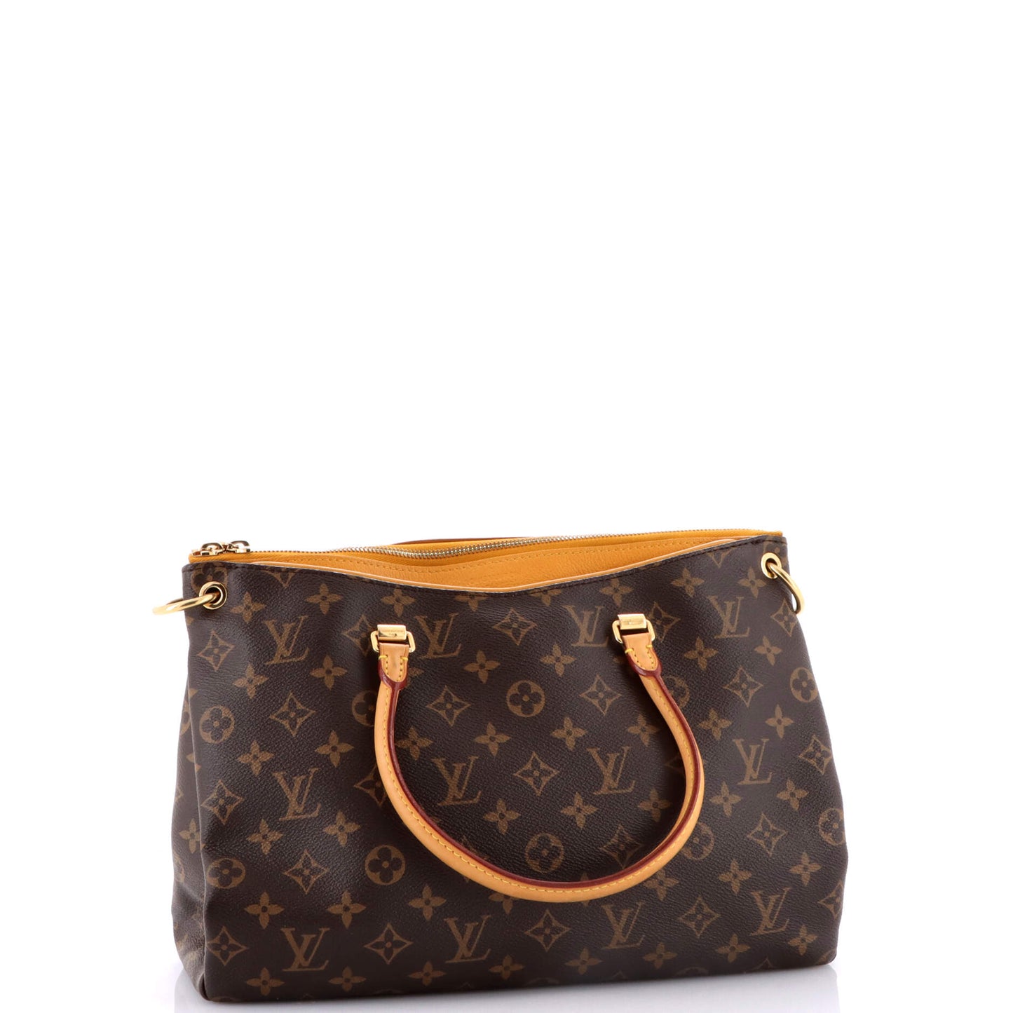 Pallas Tote Monogram Canvas with Leather