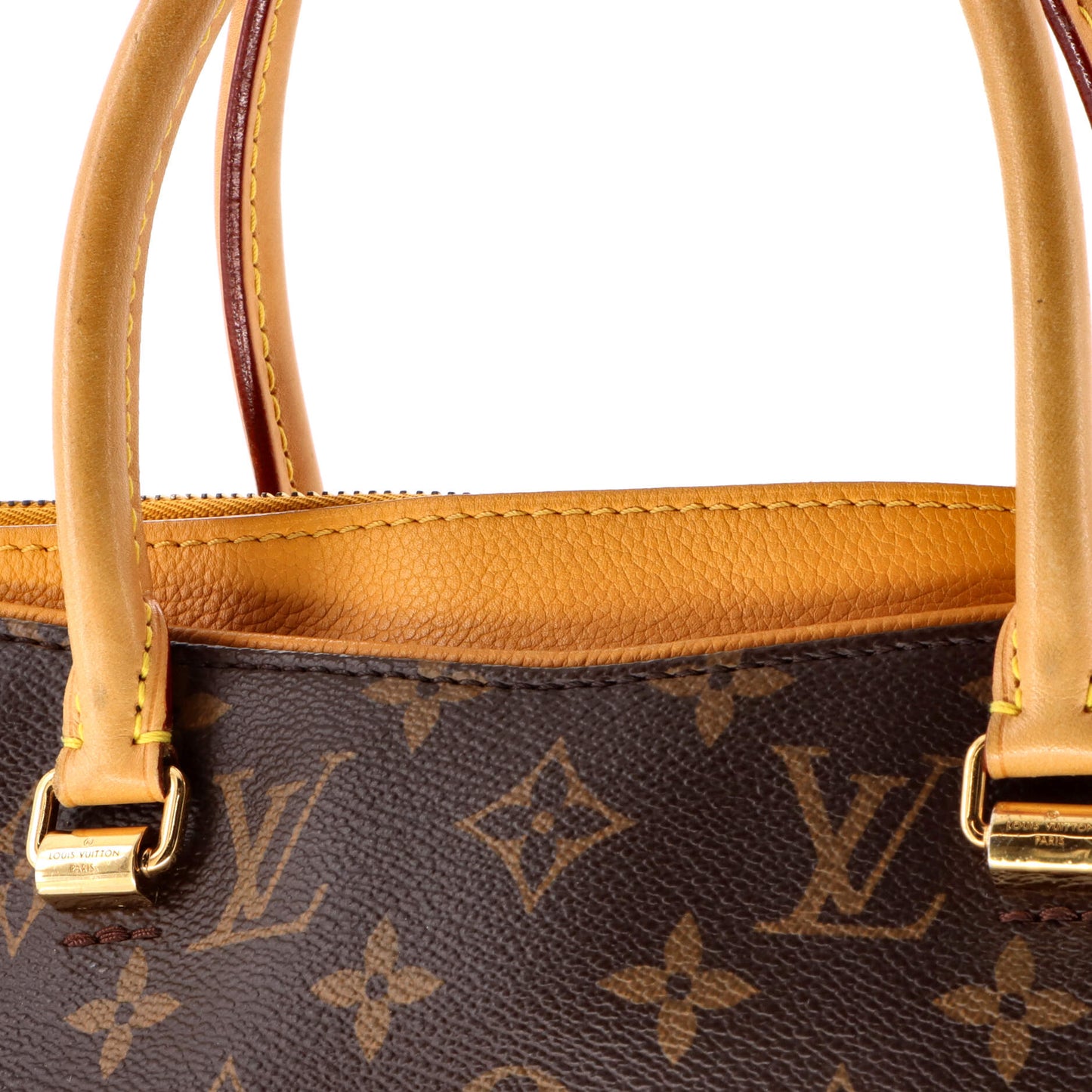 Pallas Tote Monogram Canvas with Leather