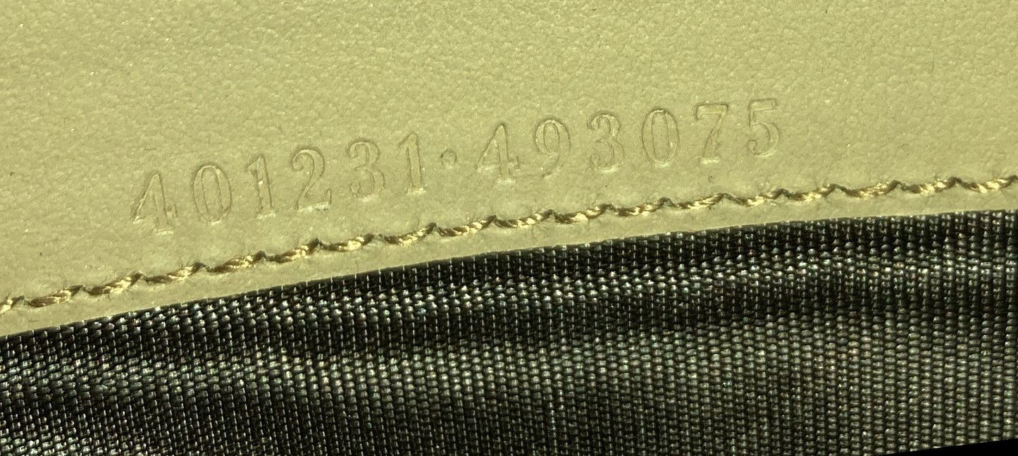 Dionysus Chain Wallet GG Coated Canvas Small