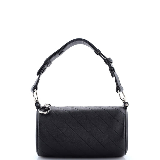 Blondie Shoulder Bag Diagonal Quilted Leather Mini
