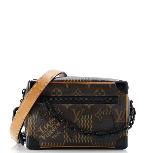 Nigo Soft Trunk Bag Limited Edition Giant Damier and Monogram Canvas Mini