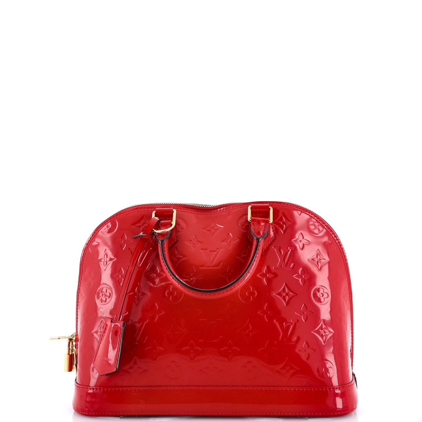 Alma Handbag Monogram Vernis PM