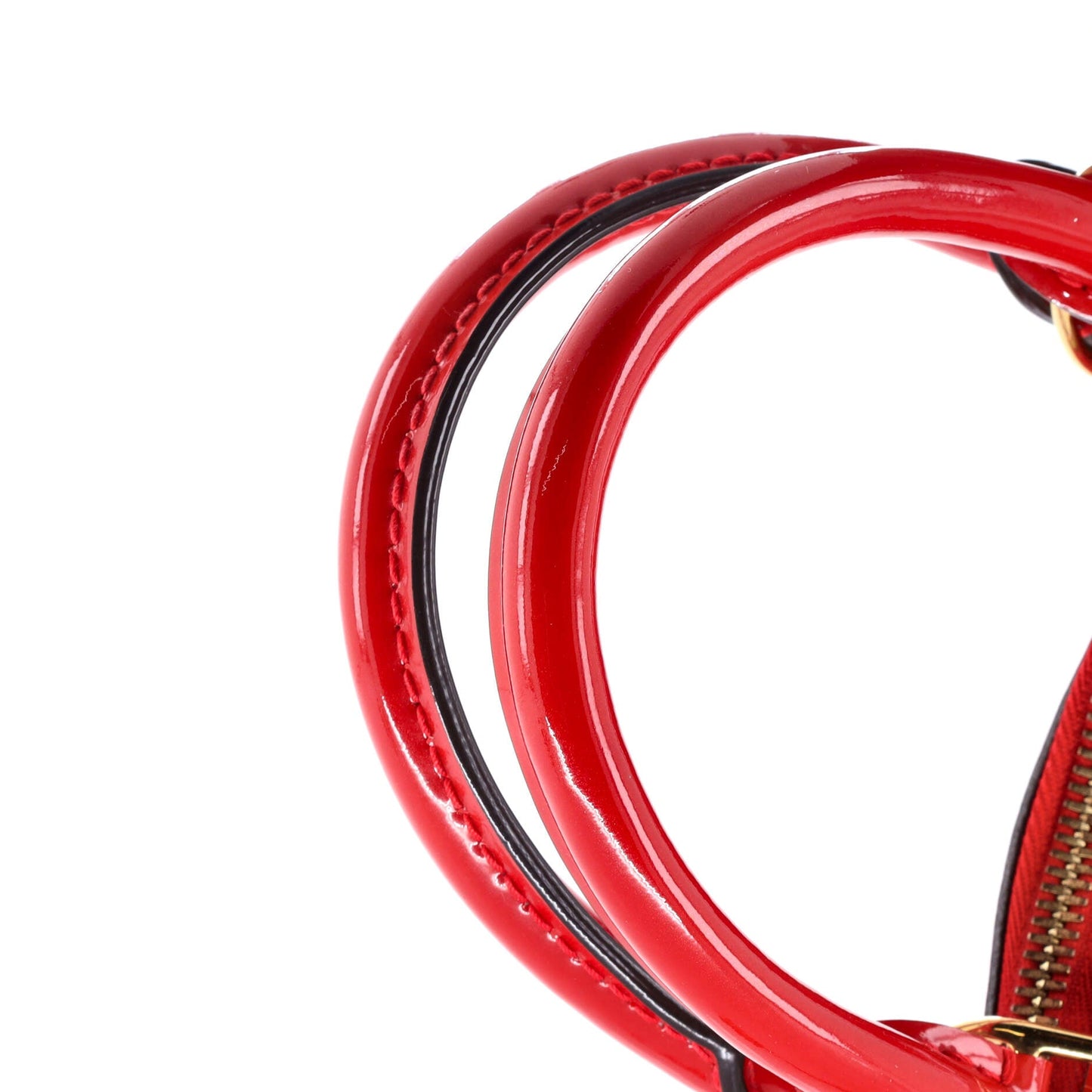 Alma Handbag Monogram Vernis PM