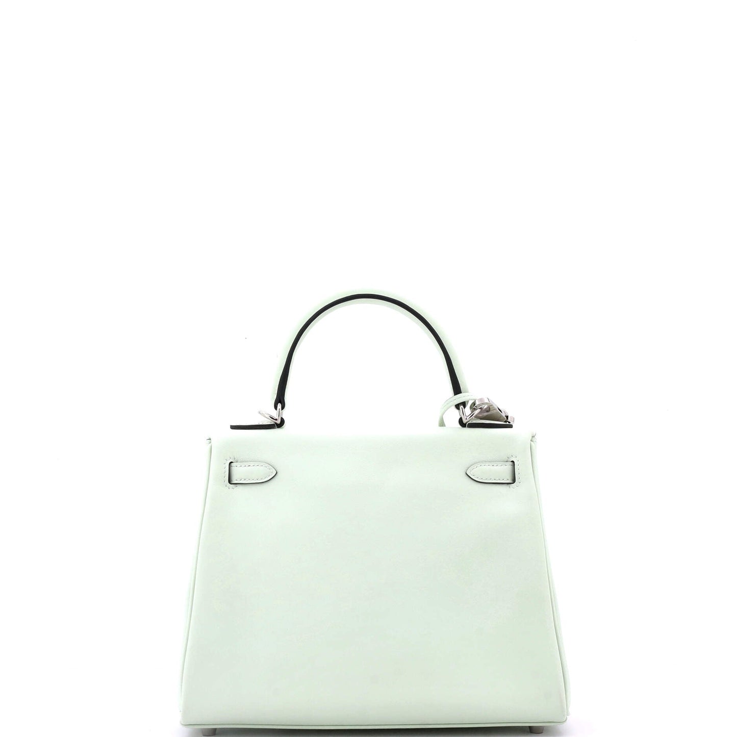 Kelly Handbag Vert Fizz Swift with Palladium Hardware 25