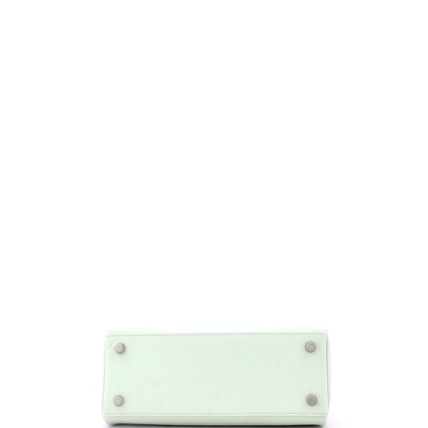 Kelly Handbag Vert Fizz Swift with Palladium Hardware 25