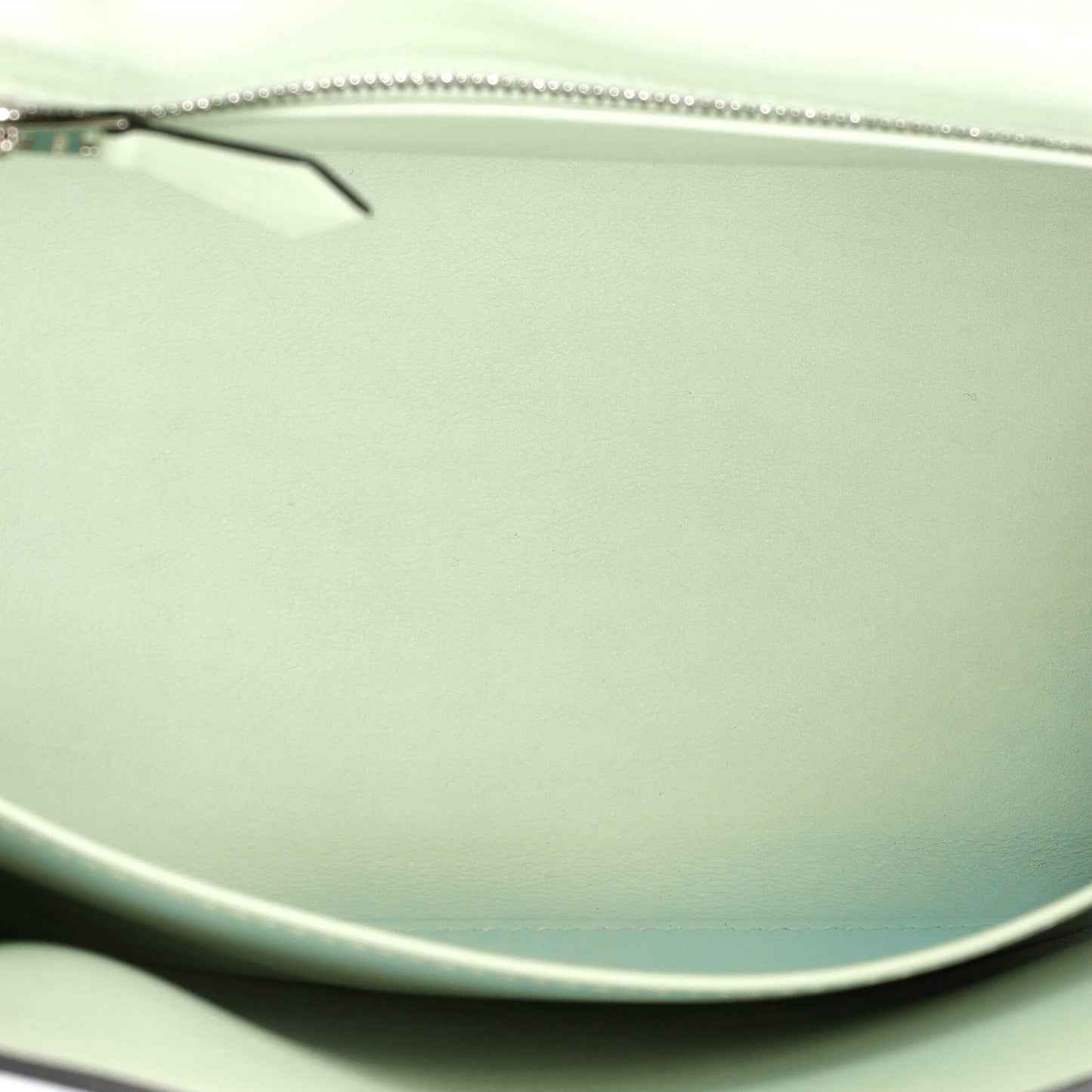 Kelly Handbag Vert Fizz Swift with Palladium Hardware 25