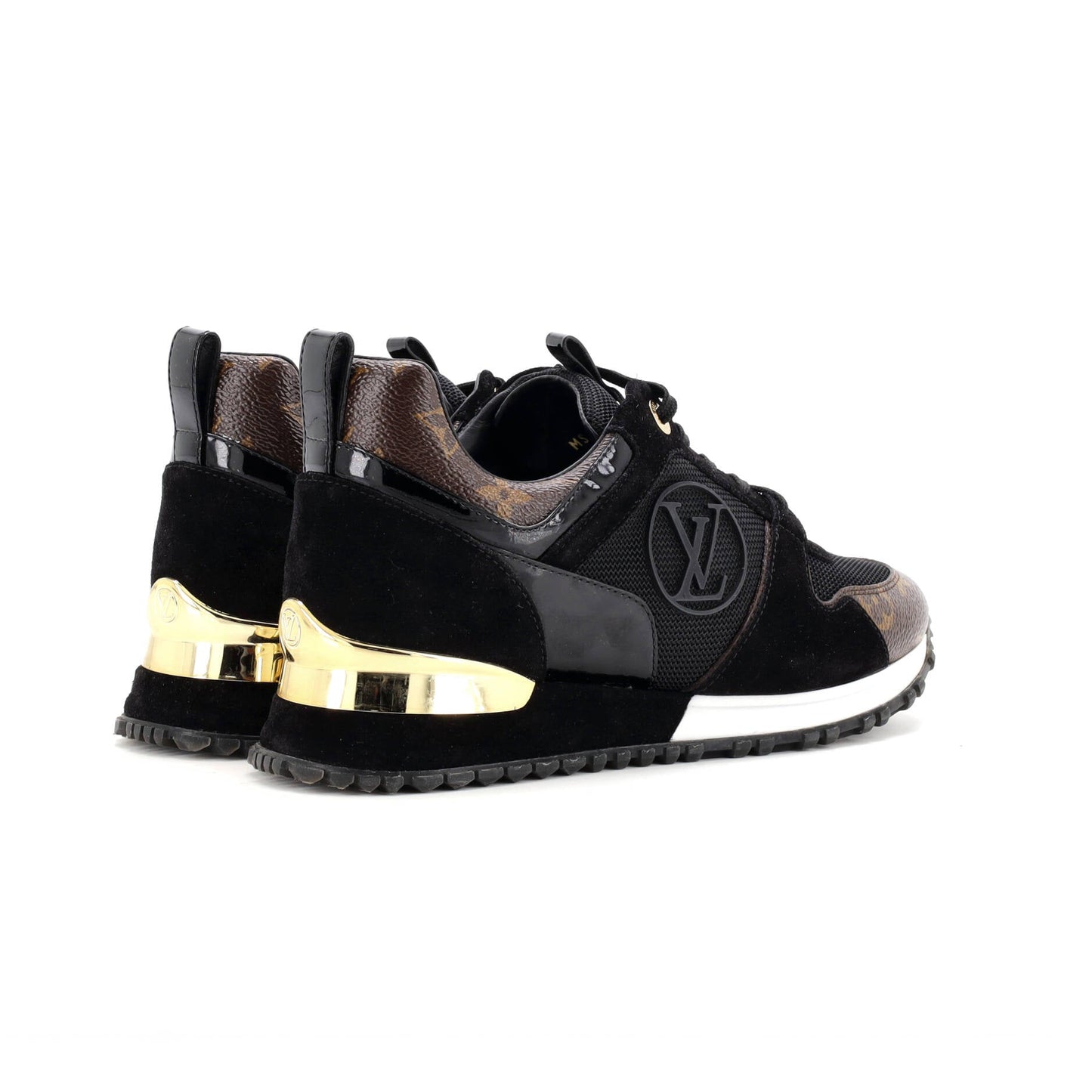 Women's Run Away Sneakers Mesh with Monogram Canvas and Suede