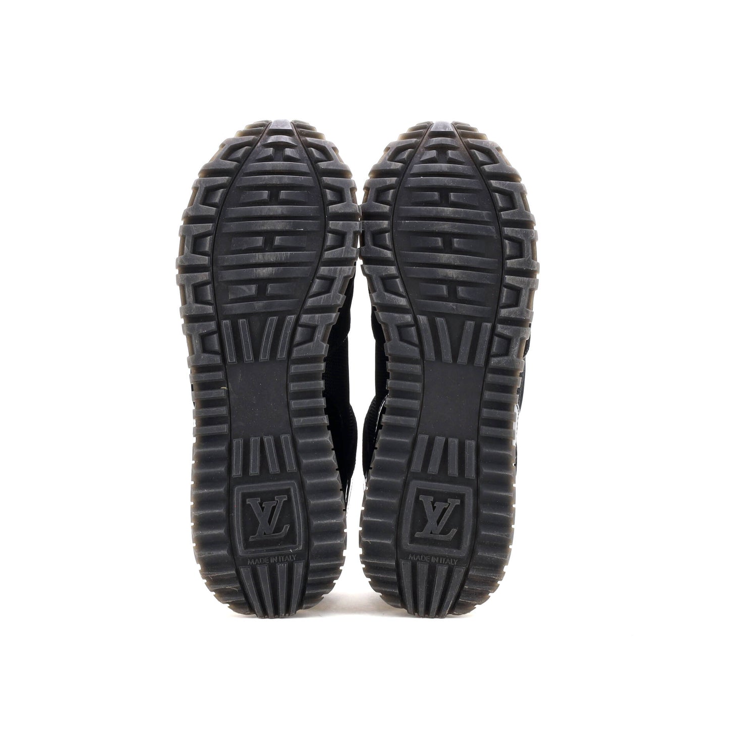 Women's Run Away Sneakers Mesh with Monogram Canvas and Suede