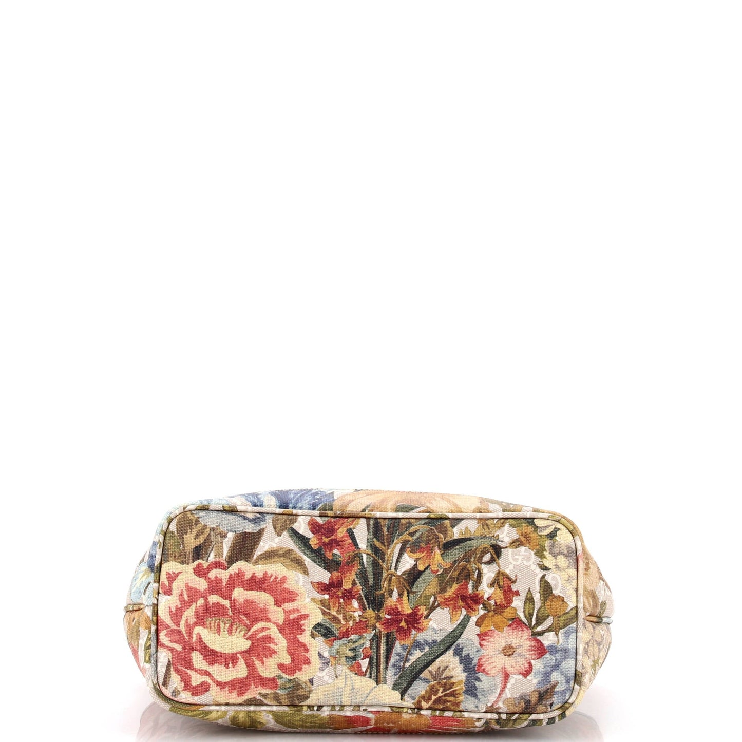 Ophidia Tote Water Flora GG Coated Canvas Medium