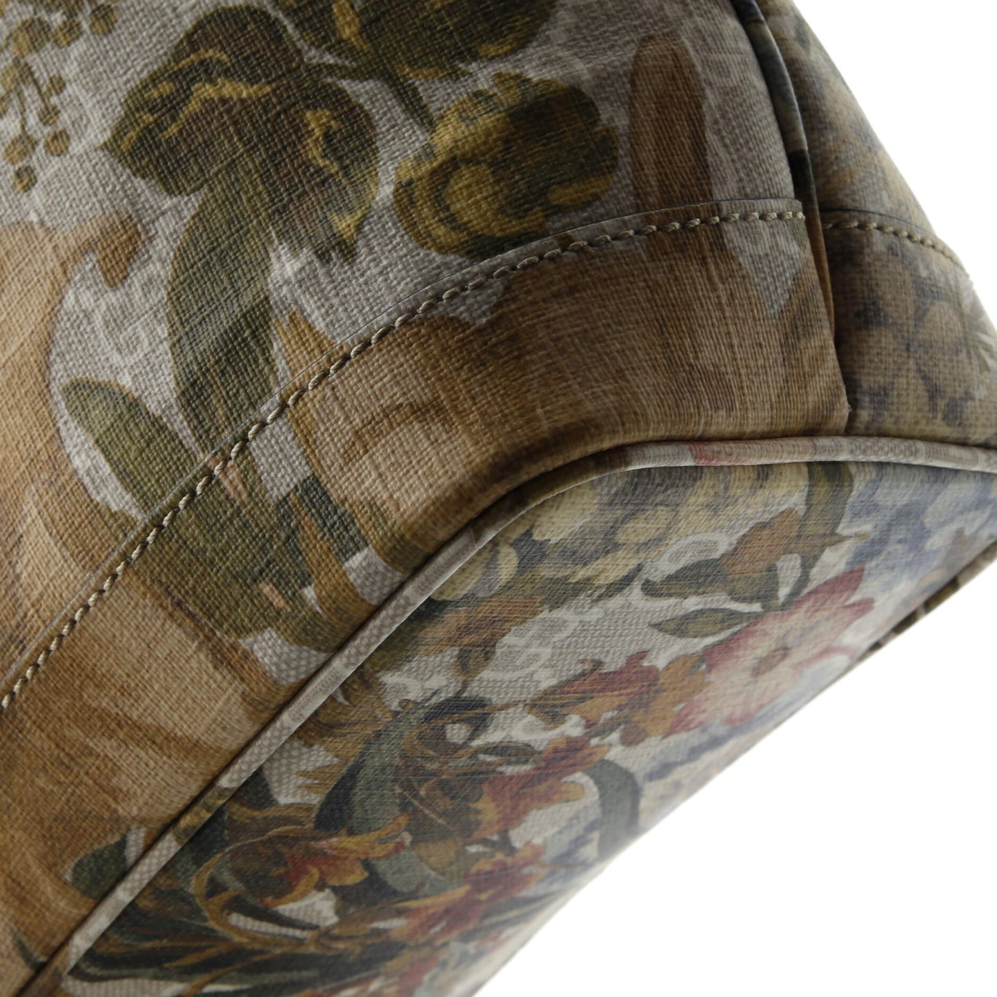 Ophidia Tote Water Flora GG Coated Canvas Medium