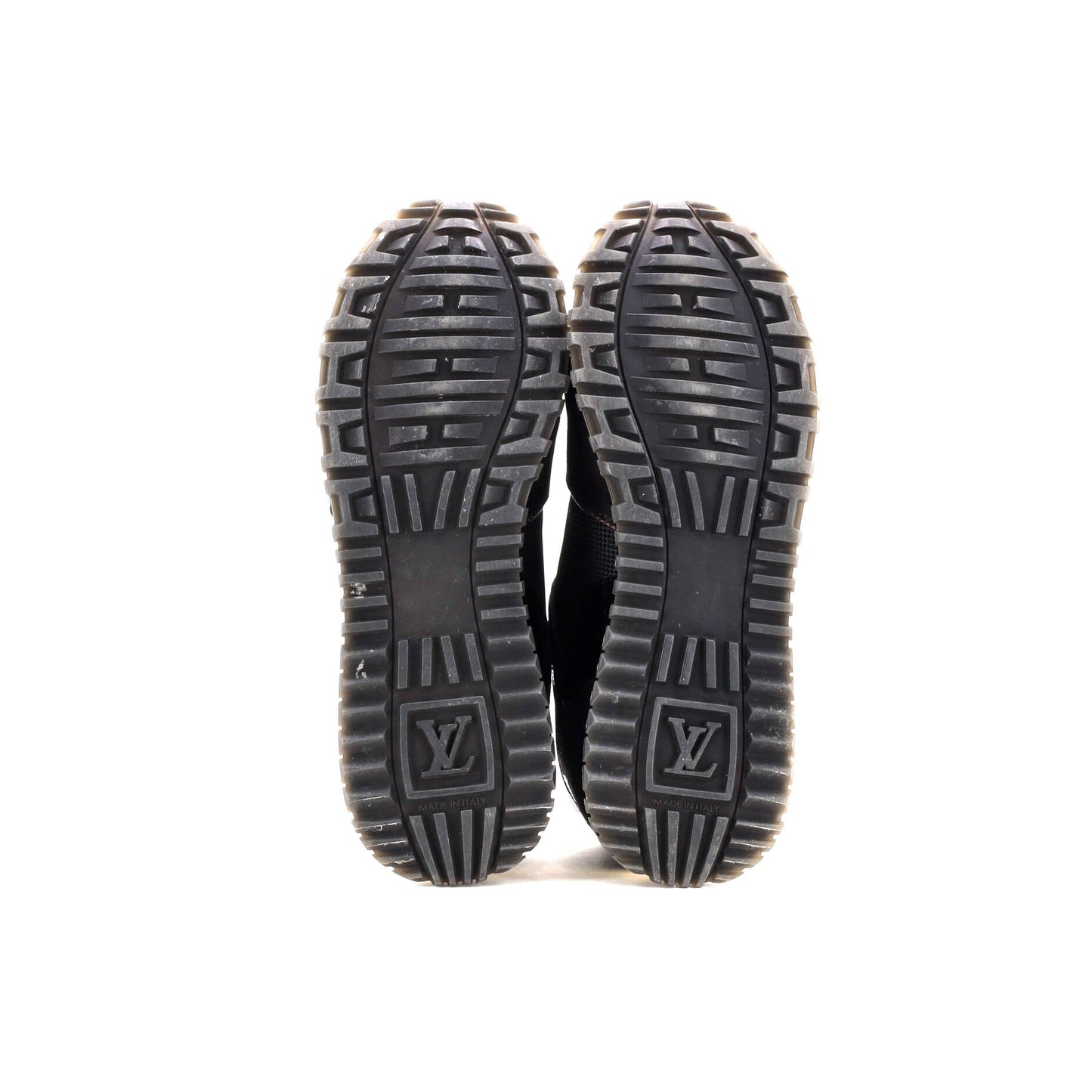 Women's Run Away Sneakers Mesh with Monogram Canvas and Suede