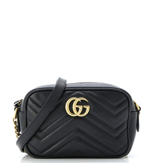 GG Marmont Shoulder Bag Matelasse Leather Mini