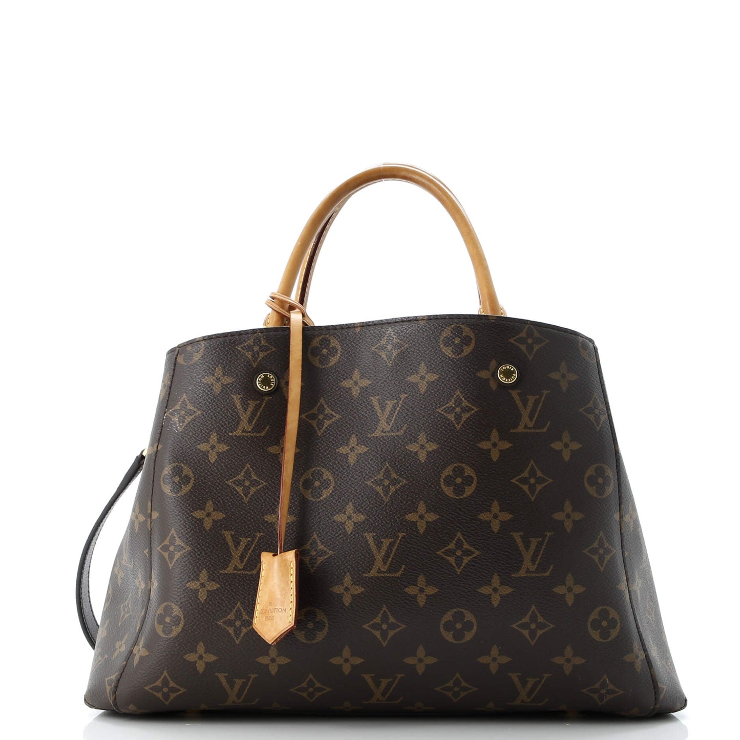 Montaigne Handbag Monogram Canvas MM