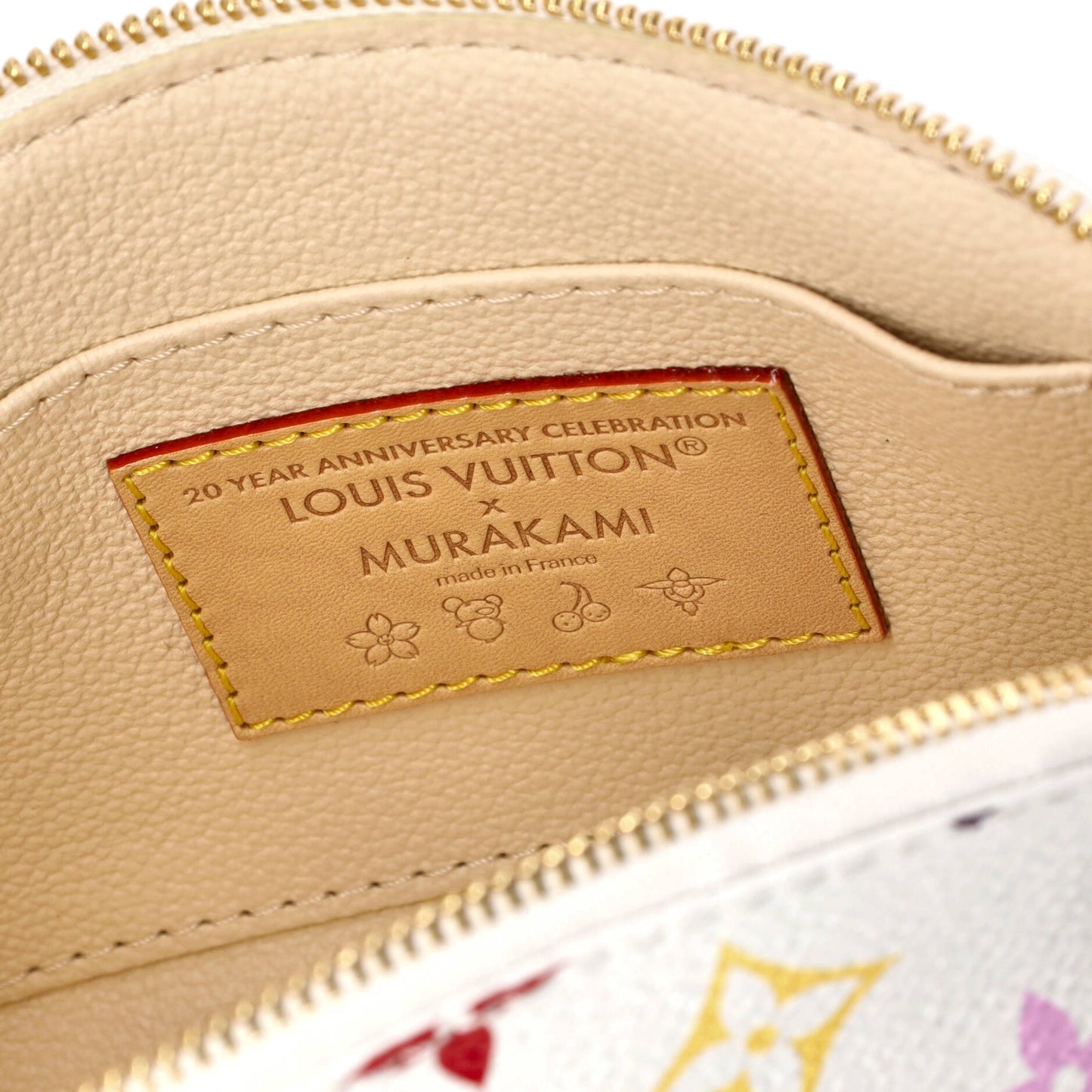 x Takashi Murakami Cosmetic Pouch Monogram Multicolor PM