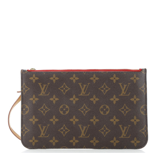 Neverfull Pochette Monogram Canvas Large