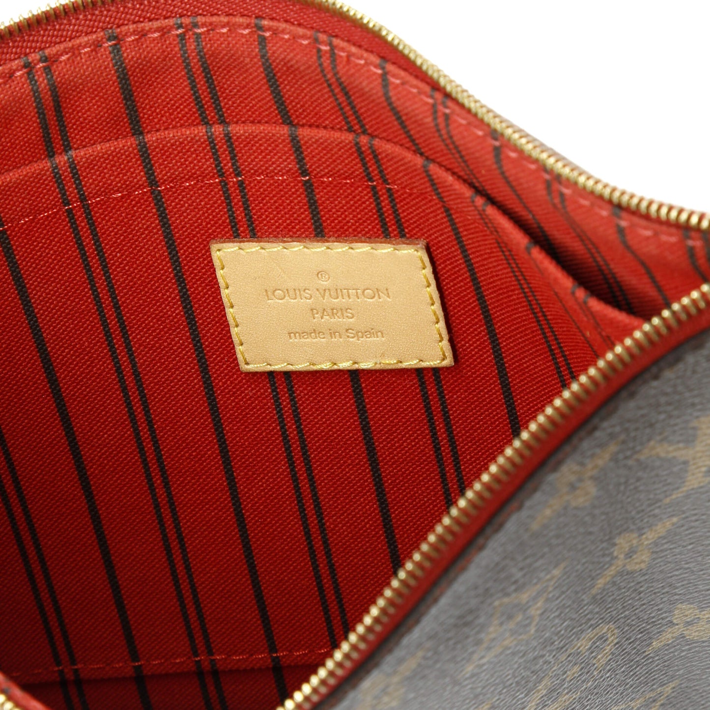 Neverfull Pochette Monogram Canvas Large