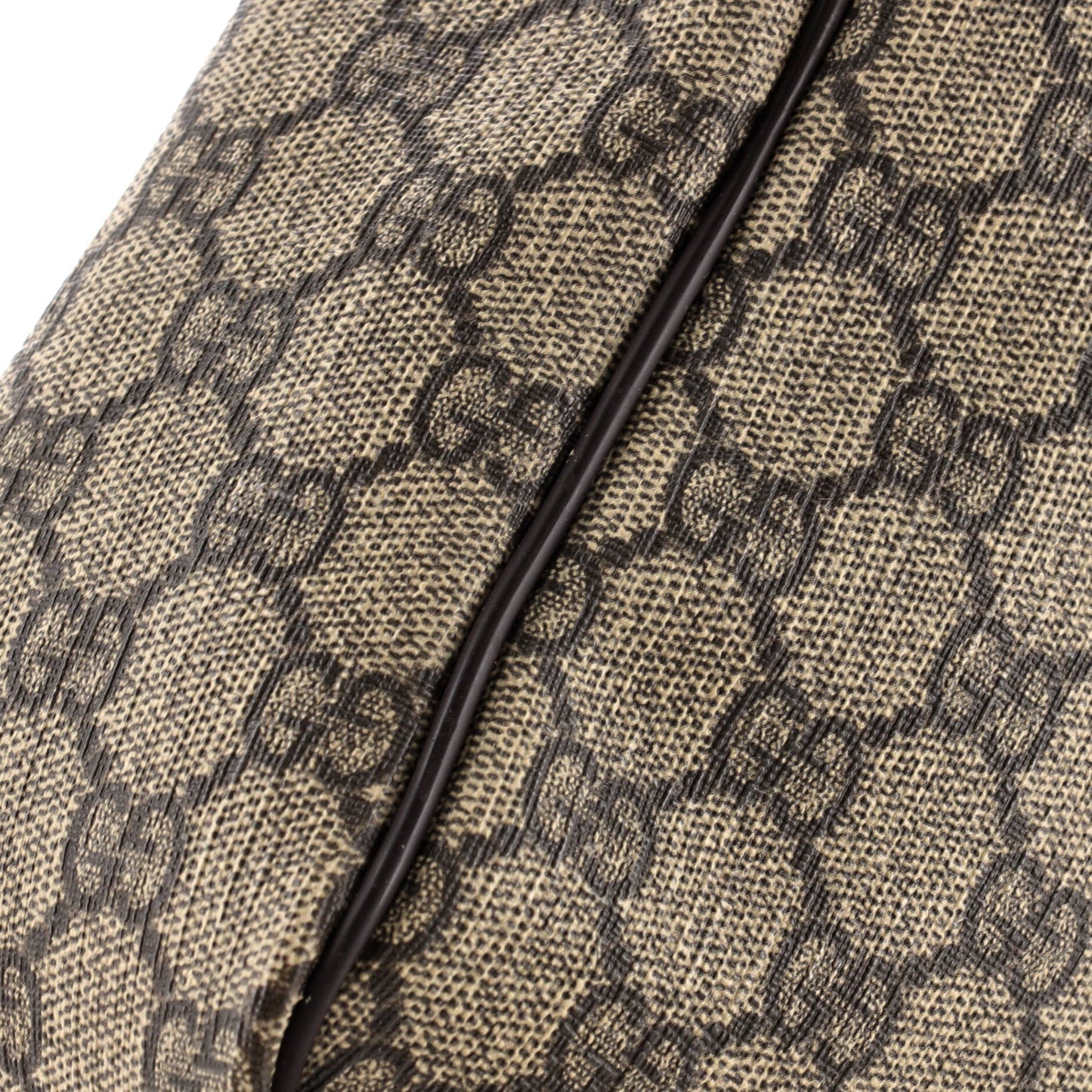 Front Zip Messenger GG Coated Canvas Medium