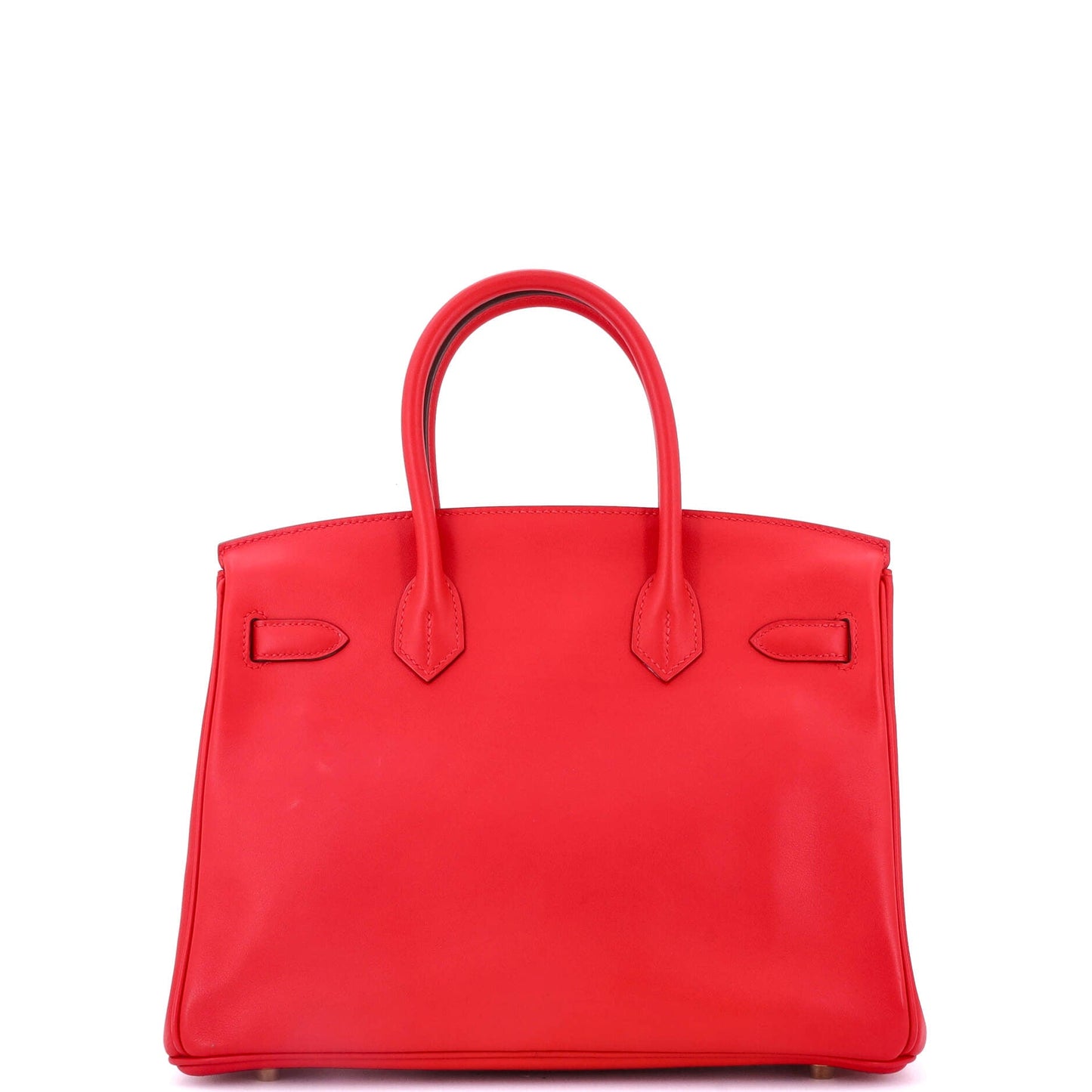 Birkin Handbag Rouge De Coeur Jonathan with Gold Hardware 30