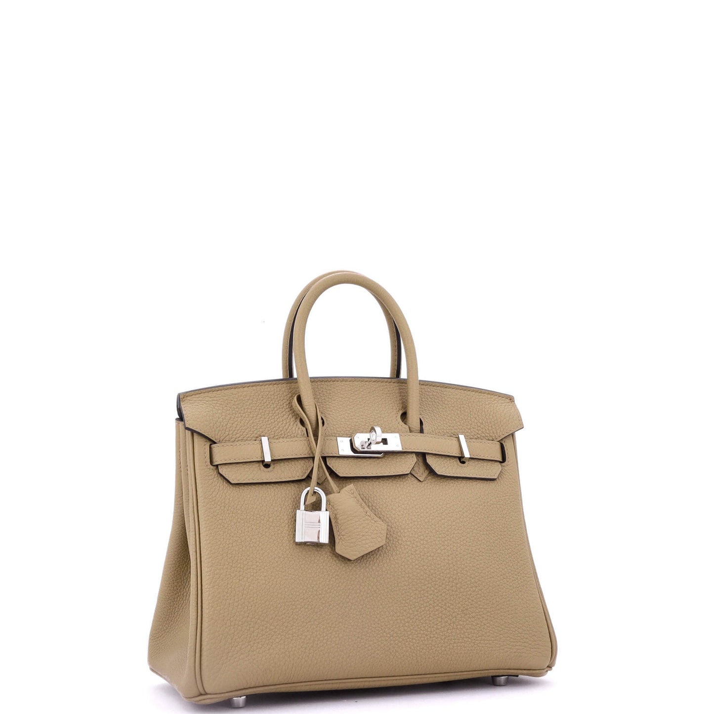 Birkin Handbag Beige Marfa Togo with Palladium Hardware 25