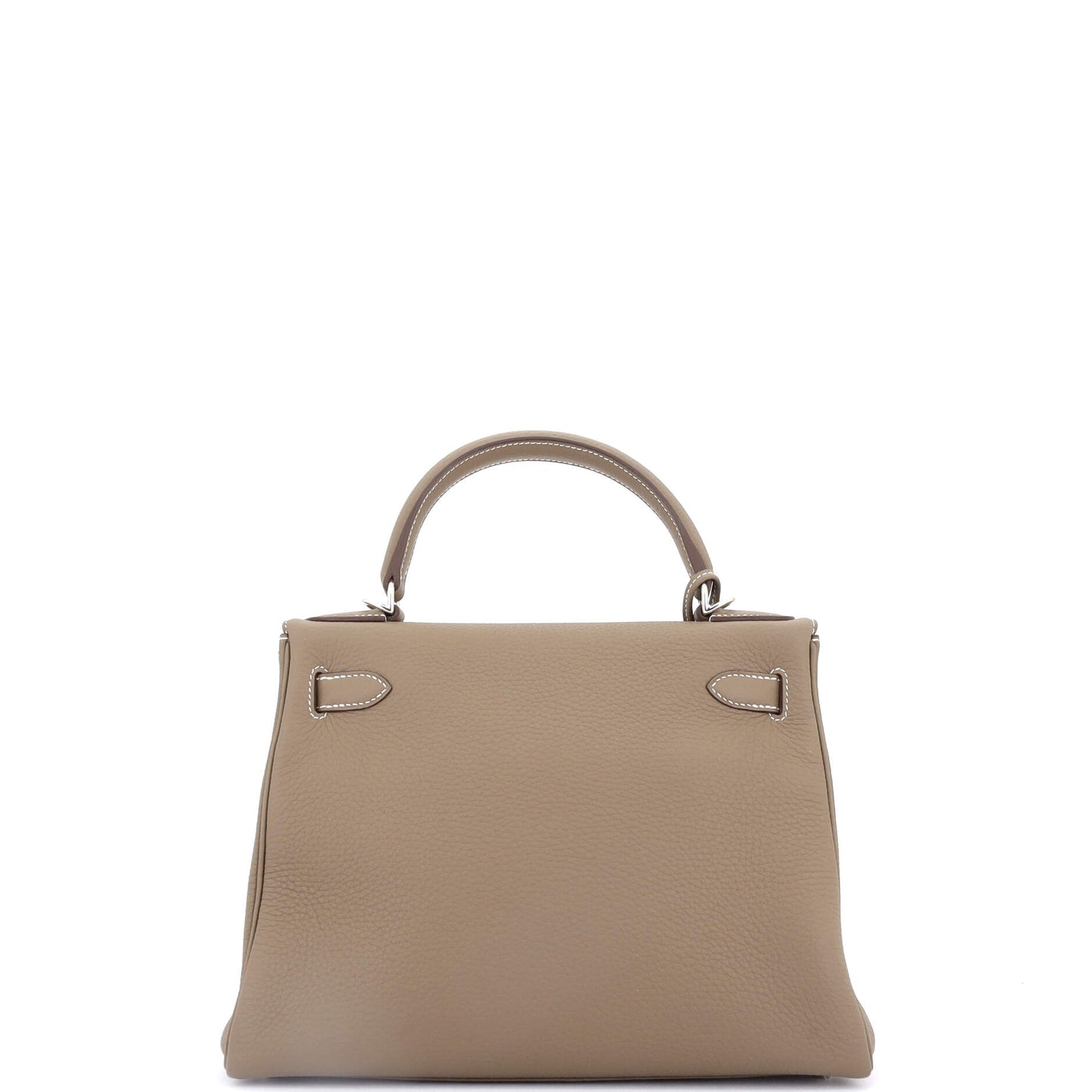 Kelly Handbag Grey Togo with Palladium Hardware 28