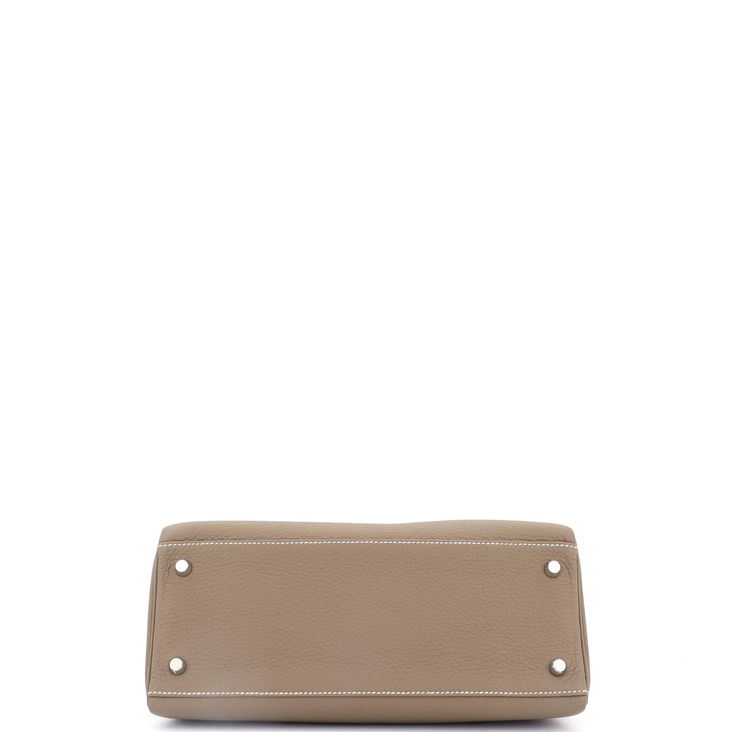 Kelly Handbag Grey Togo with Palladium Hardware 28