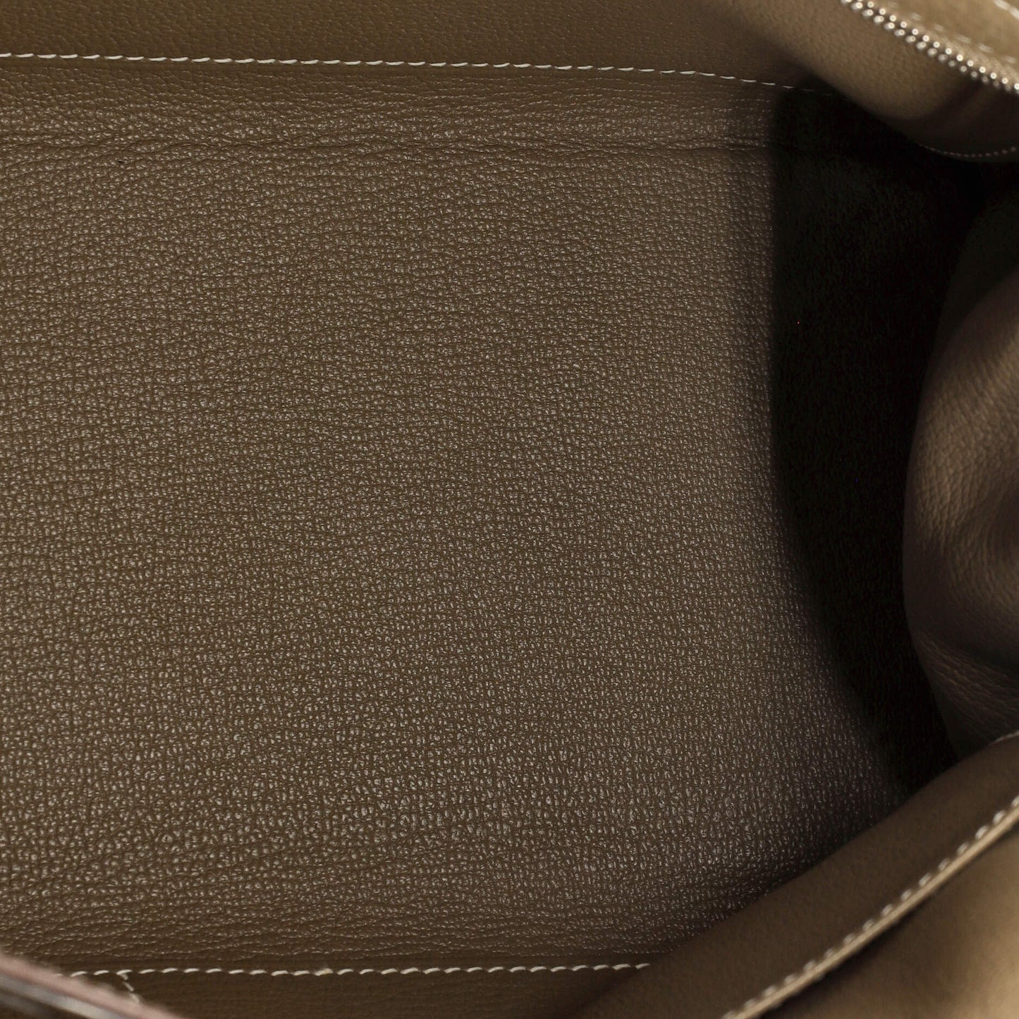 Kelly Handbag Grey Togo with Palladium Hardware 28