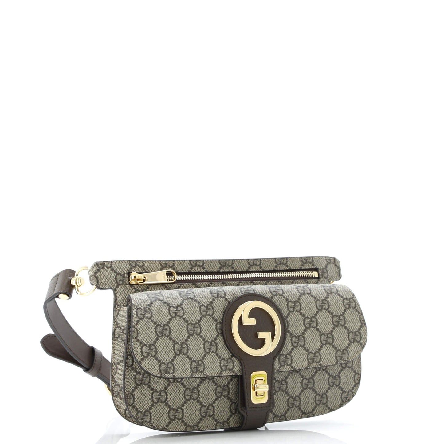 Blondie Flap Pocket Belt Bag GG Coated Canvas