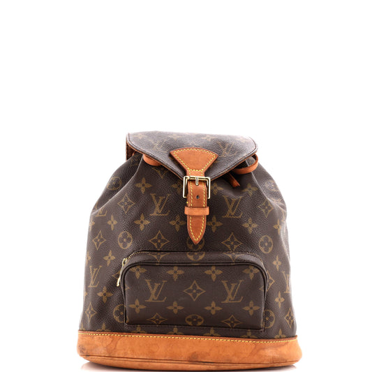 Vintage Montsouris Backpack Monogram Canvas MM