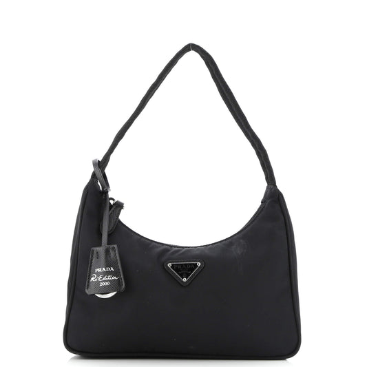 Re-Edition 2000 Hobo Tessuto Mini