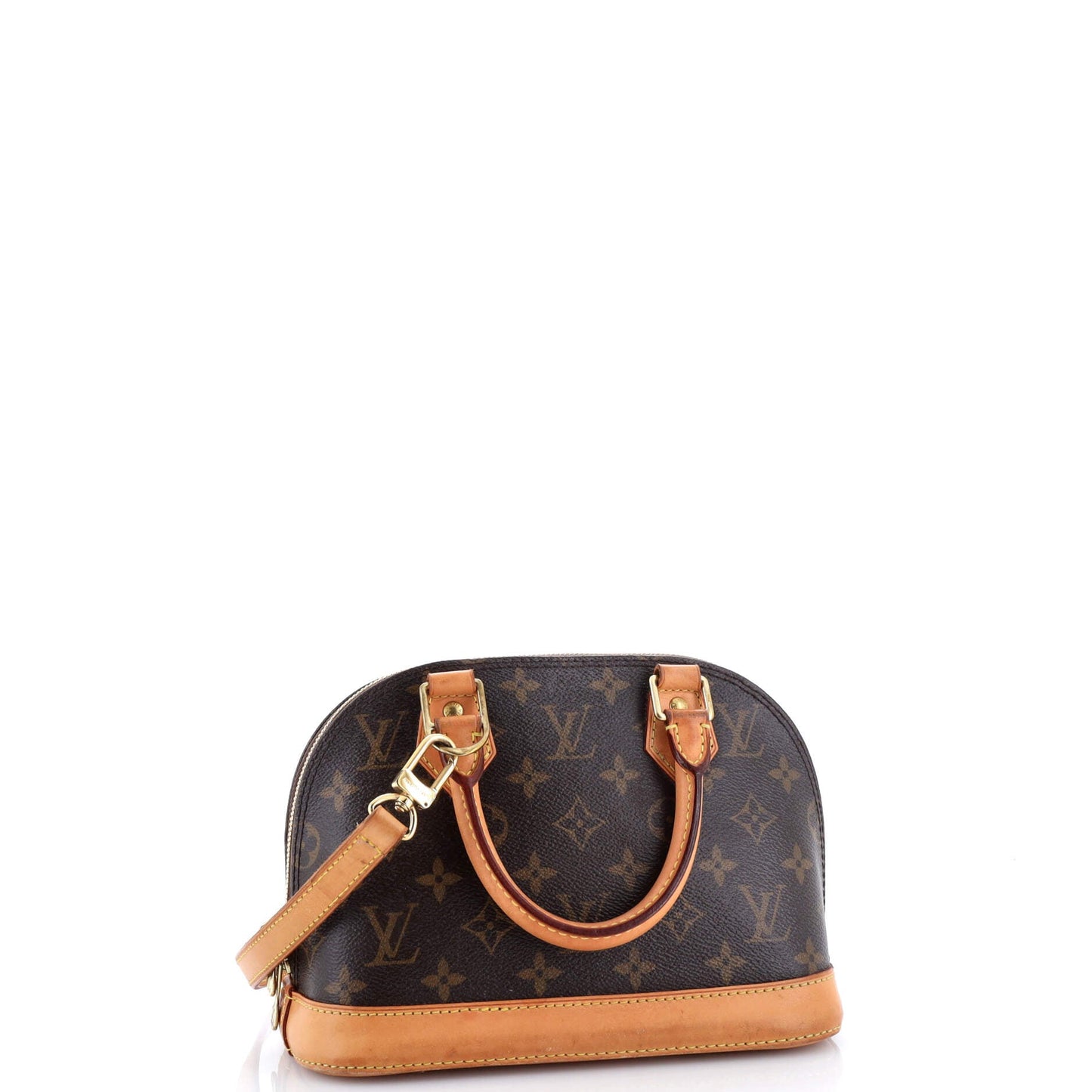 Alma Handbag Monogram Canvas BB