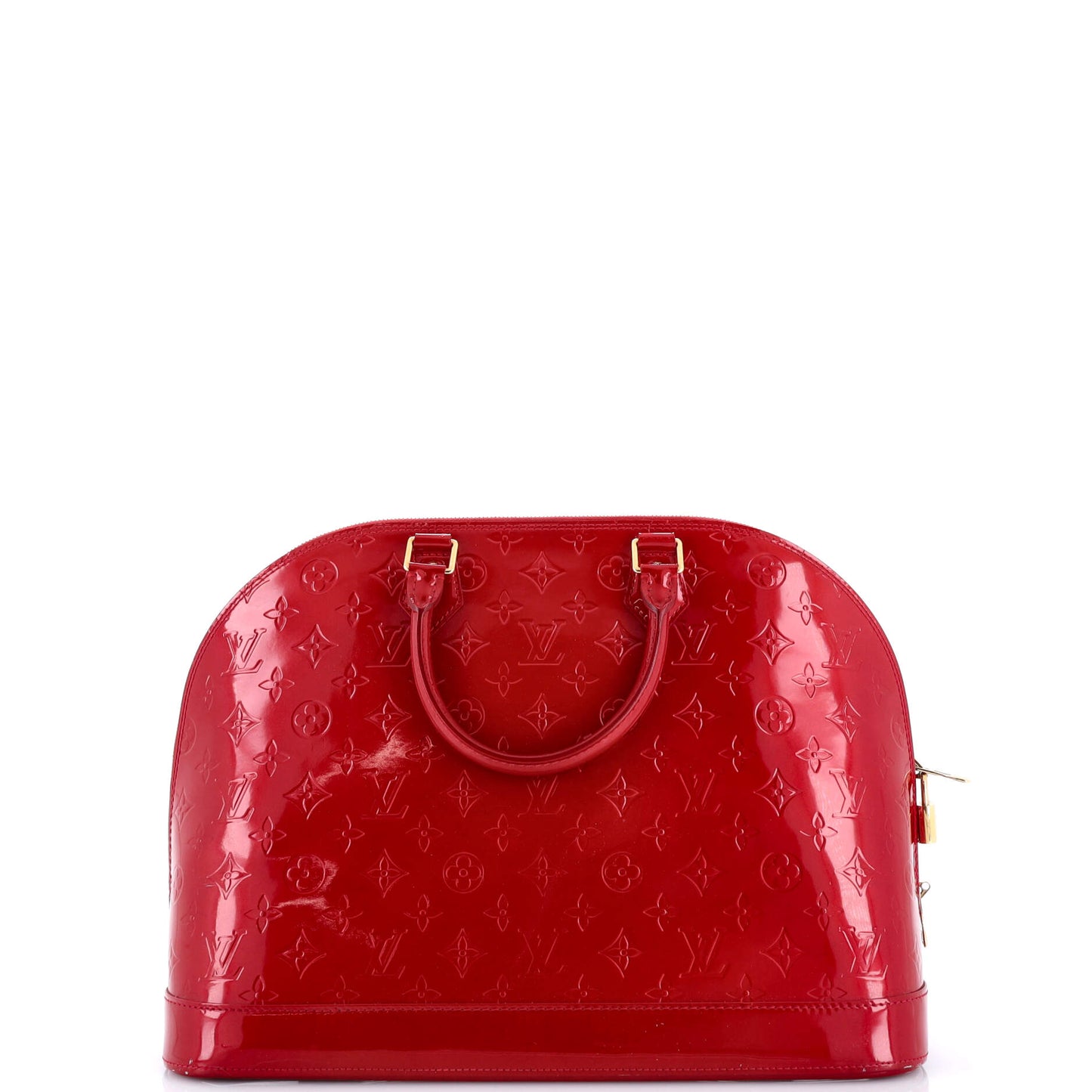 Alma Handbag Monogram Vernis GM