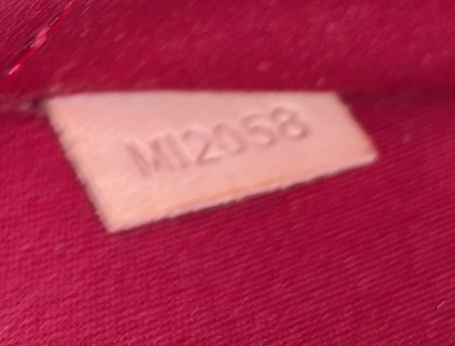 Alma Handbag Monogram Vernis GM