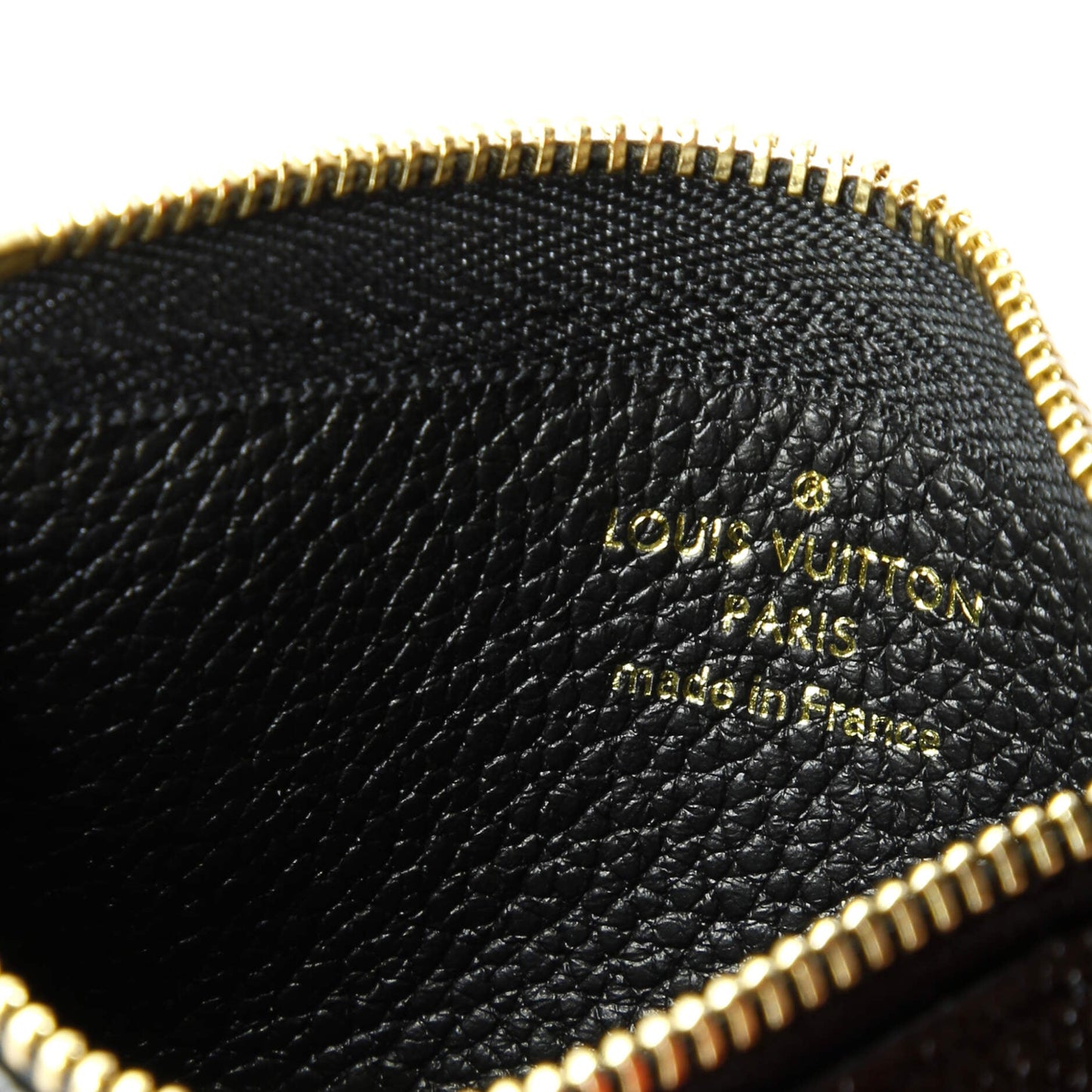 Zip Key Pouch Monogram Empreinte Leather