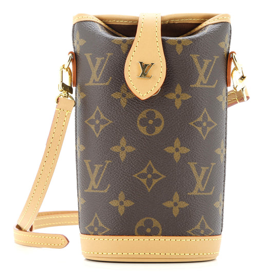 Fold Me Pouch Monogram Canvas