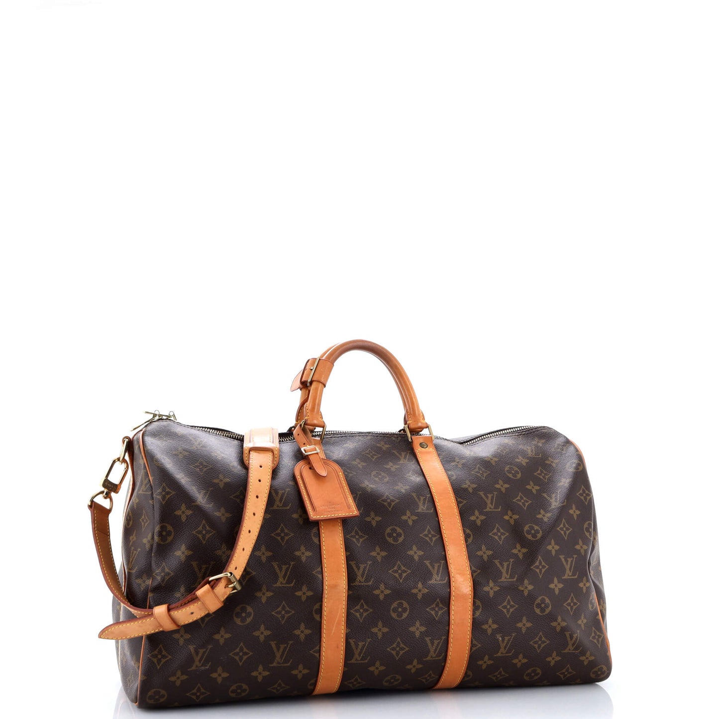 Keepall Bandouliere Bag Monogram Canvas 50