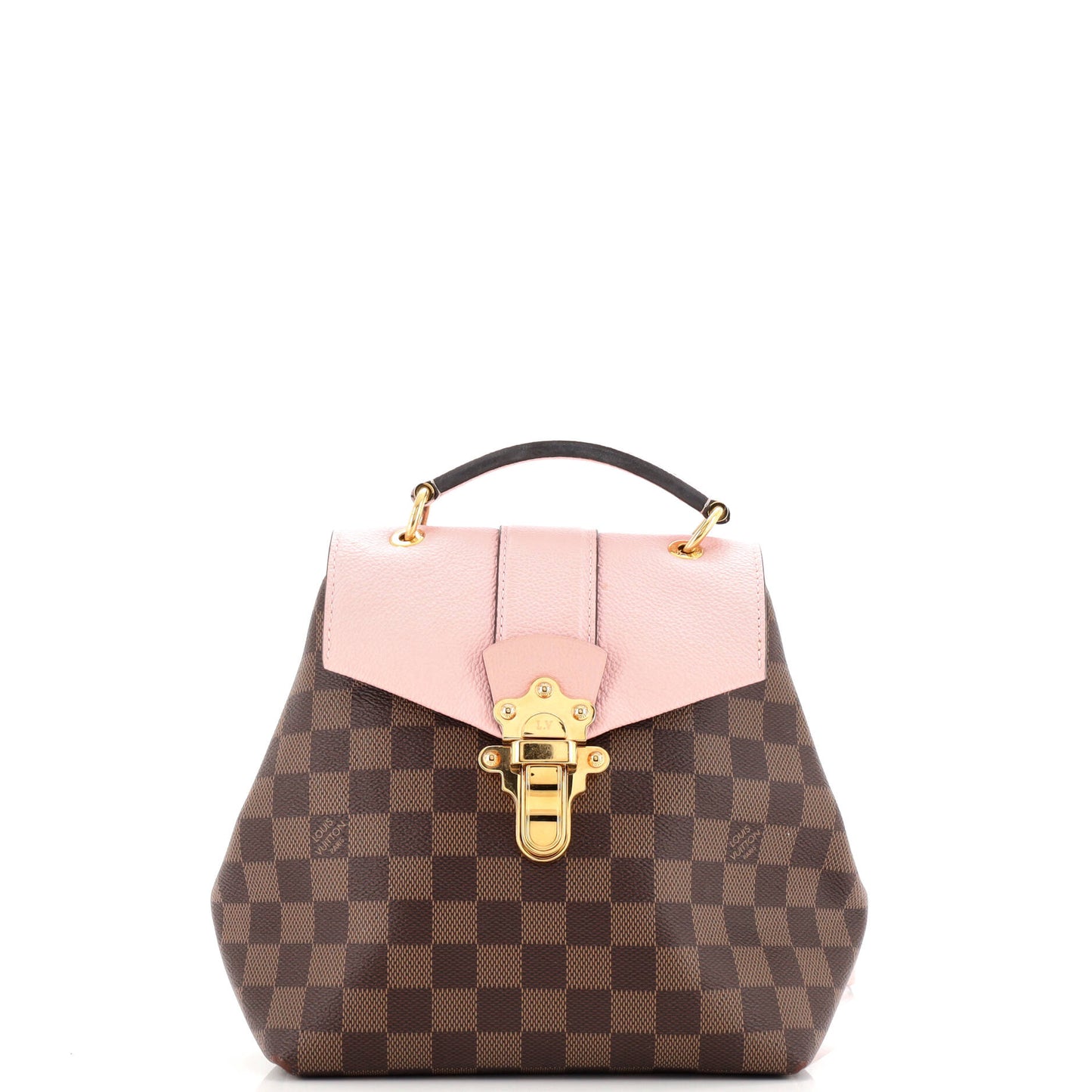 Clapton Backpack Damier and Leather